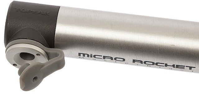 Topeak Micro Rocket Aluminium Mini-Pump - silver/universal