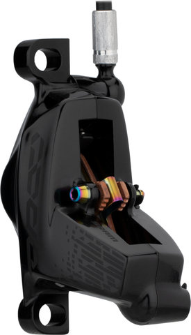 SRAM Code RSC v+h Set Scheibenbremse - black anodized-rainbow/Set/links/rechts (seitenspezifisch)