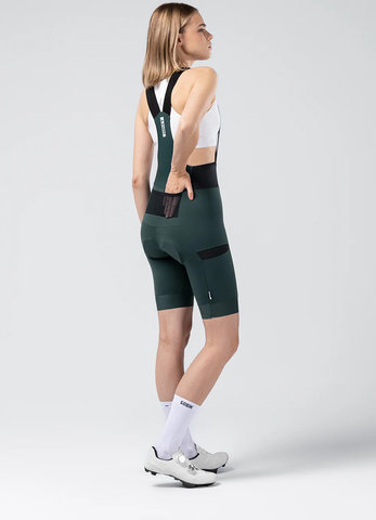 GOBIK Grit 3.0 Bib Shorts Damen Trägerhose - pinewood | S