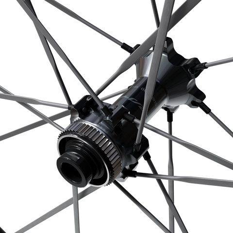 Shimano Juego de ruedas Dura-Ace WH-R9370-C36-TL Disc Center Lock Carbon 28" - negro | 28" | 142 mm | Non Boost | Shimano carretera de 12 velocidades | 100 mm | Non Boost