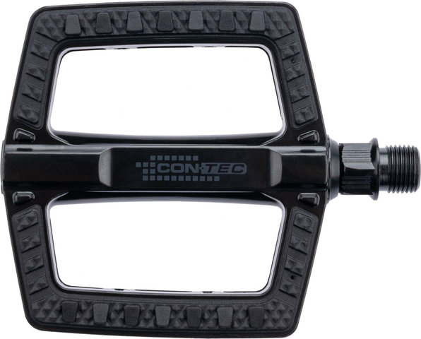 CONTEC Turner XXL Plattformpedale - schwarz | 106 mm | 96 mm