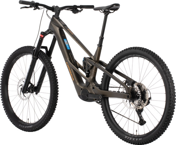 Orbea Bicicleta eléctrica de montaña WILD LT M20 Carbon 29" - magic gold carbon view-titan gold | 29" | 170 mm | 44 mm | M