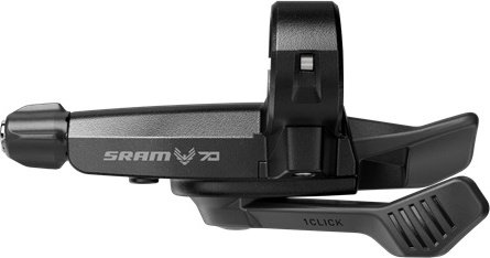 SRAM Levier de vitesse Eagle 70 T-Type 12 vitesses Single Click - black/12-vitesses