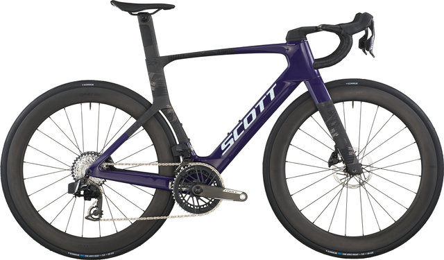 Scott Foil RC Team Carbon road bike - grape purple-carbon black | 45 mm | 28" | S