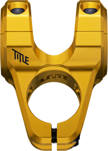 Title MTB ST1 Vorbau Ø 35mm - gold/0°/35 mm