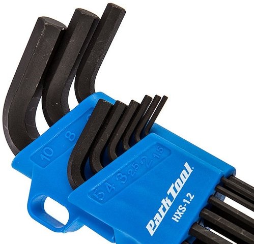 ParkTool HXS-1.2 Hex Wrench Set - black-blue/universal