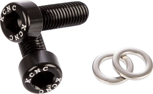 KCNC Vis Hexagonales pour Porte-Bidon - noir/M5x15