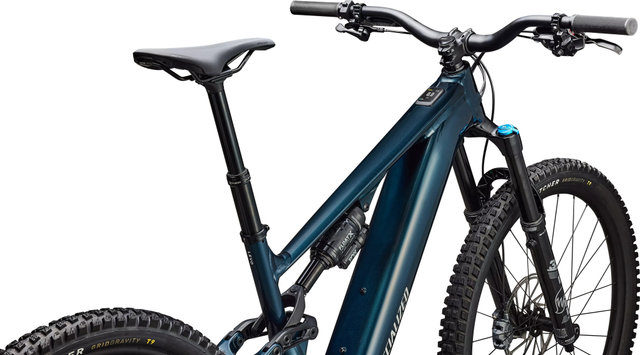 Specialized Bicicleta de Montaña Eléctrica Turbo Levo 4 Comp Alloy 29"/27,5" - gloss deep lake metallic-dune white/155,0 mm/160 /44 /L/29" (delantero), 27,5" (trasero)