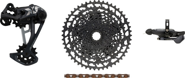 SRAM X01 Eagle 1x12-speed E-Bike Upgrade Kit with Cassette for Shimano - black - XX1 copper/Shimano MTB/14 teeth/Shimano MTB/none/11-50/none/without