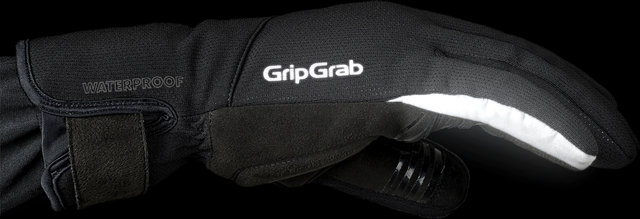 GripGrab Polaris 2 Waterproof Winter Ganzfinger-Handschuhe - black/S