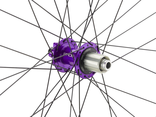 Hope Pro 5 + Fortus 35 Disc 6-bolt 27.5" Boost Wheelset - purple/Shimano MTB/Boost/148 mm/110 mm/Boost/27.5" (650B)/110 mm/Shimano MTB/110 mm/148 mm