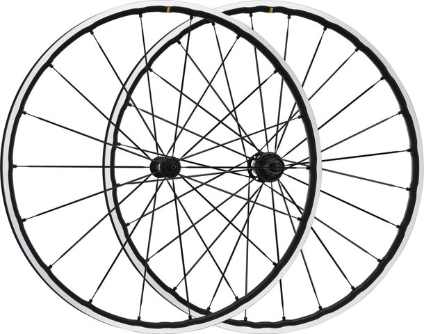 Mavic Ksyrium SL Wheelset - black/Non Boost/Non Boost/130 mm/100 mm/28"/Shimano Road/100 mm/Shimano Road/100 mm/130 mm