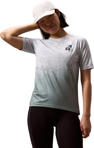 Endura Singletrack Print S/S Damen Trikot - aero blue | M