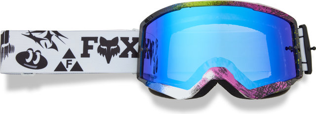 Fox Head Masque Main Kairos Spark - image cosmo-white-black | blue mirror
