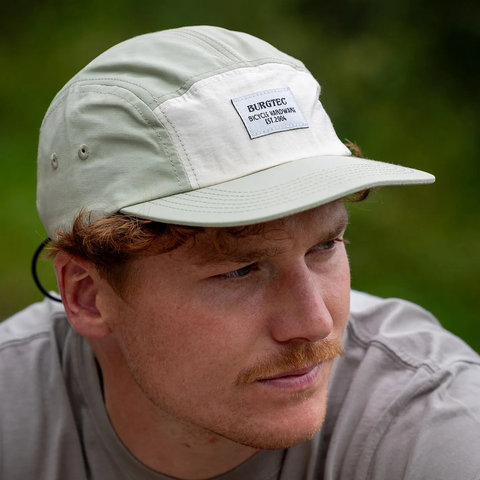 Burgtec Courier Five Panel Kappe - pistachio cream/one size