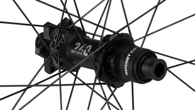 DT Swiss Rueda EXC 1501 SPLINE 25 Carbon Boost Disc 6-Agujeros 27,5" - XS - negro | 148 mm | SRAM XD | sólo rueda trasera | 27,5" (650B)
