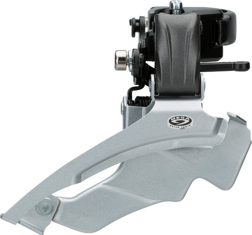 Shimano Altus FD-M371-6 66-69° 3-/9-speed Front Derailleur - black/High Clamp (Clamp)