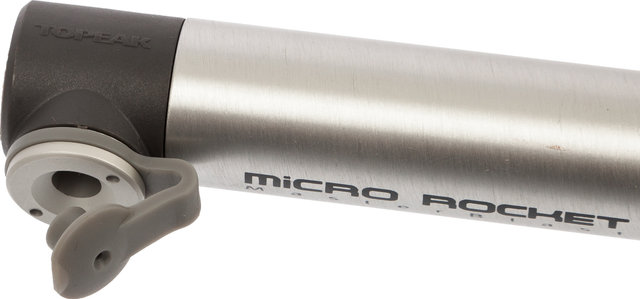 Topeak Micro Rocket Aluminium Mini-Pump - silver