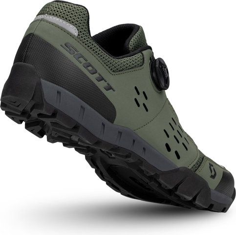Scott Scott All Mountain Crus-r MTB zapatos está hecho para ciclistas que no - fir green-black | 41