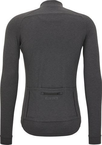 Giro New Road LS Jersey - charcoal heather/M