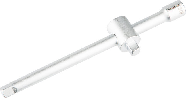 Proxxon Extension with sliding piece - silver/3/8" external square drive
