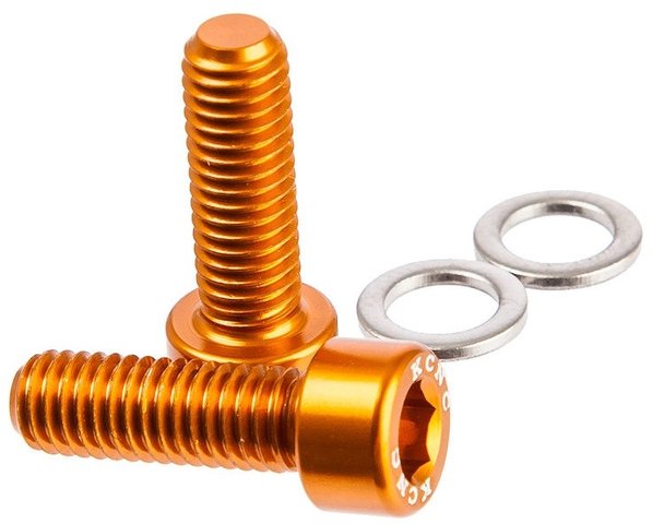 KCNC Bottle Cage Hex Bolts - gold/M5x15