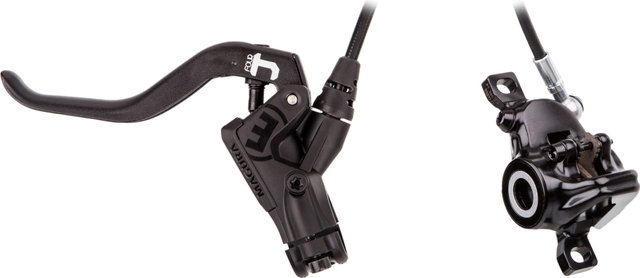 Magura MT4 Carbotecture® Disc Brake - polished black anodized/Set/Flip-Flop (non-side-specific)