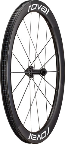 Specialized Roval Rapide CLX III Carbon Disc Centre-Lock 28" wheel - gloss carbon gloss white team | 100 mm | 28" | Non Boost | front wheel only | front wheel only