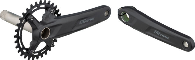 Shimano Deore Kurbelgarnitur FC-M5100-1 - schwarz/175,0 mm 32 Zähne