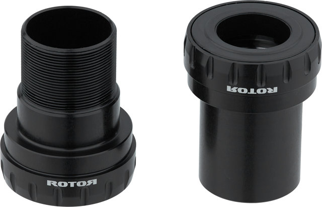 Rotor Eje de pedalier de acero BB 4224 BB30 para 24 Road - negro/BB30