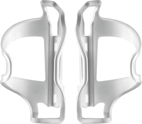Lezyne Portabidones de introducción lateral izquierda + derecha Flow Cage - blanco