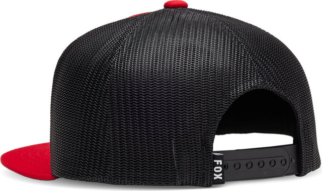 Fox Head Gorra Youth Absolute SB Mesh - flame red | one size