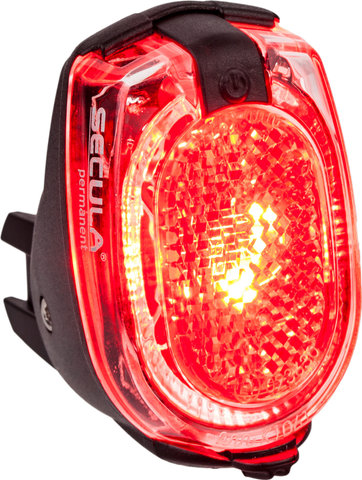busch+müller Lampe Arrière à LED Secula Permanent (StVZO) - transparent-rouge/fixation aux haubans