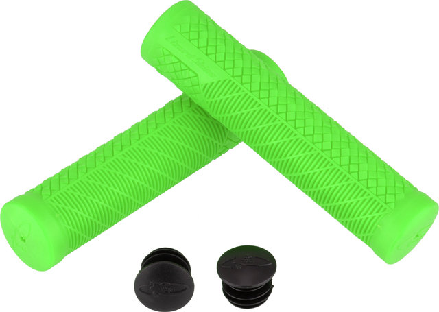 Lizard Skins Charger Evo Lenkergriffe - green/140 mm
