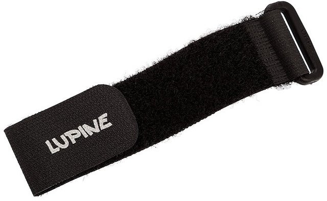 Lupine Bande Velcro pour Batterie SmartCore - noir/court