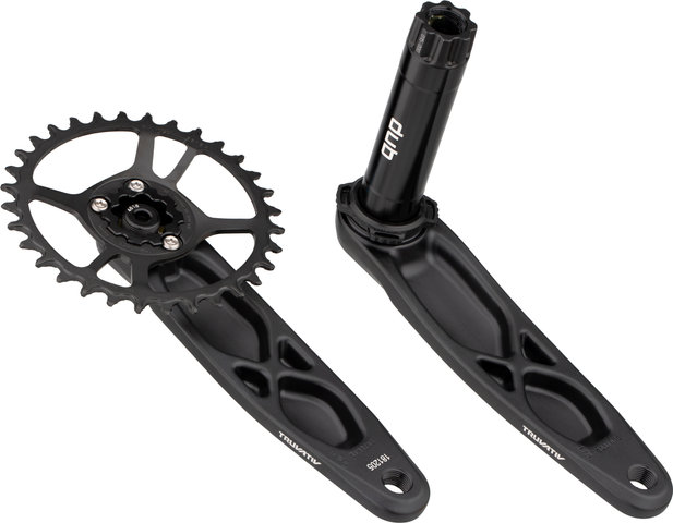 Truvativ Juego de bielas Descendant 6K Direct Mount Eagle DUB 12 velocidades - black/175,0 mm