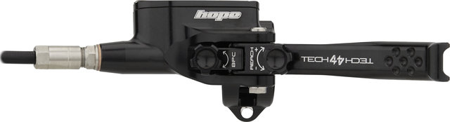 Hope Tech 4 V4 v+h Set Scheibenbremse mit Kunststoffleitung - black-black/Set/links/rechts (seitenspezifisch)