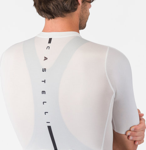 Castelli Third Tone Logo S/S Shirt - white-black | S
