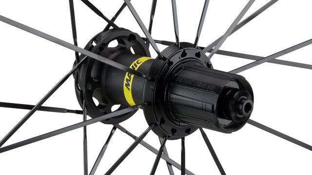 Mavic Juego de ruedas Cosmic SL 40 Carbon - negro/130 mm/100 mm/28"/Shimano carretera/100 mm/Shimano carretera/100 mm/130 mm