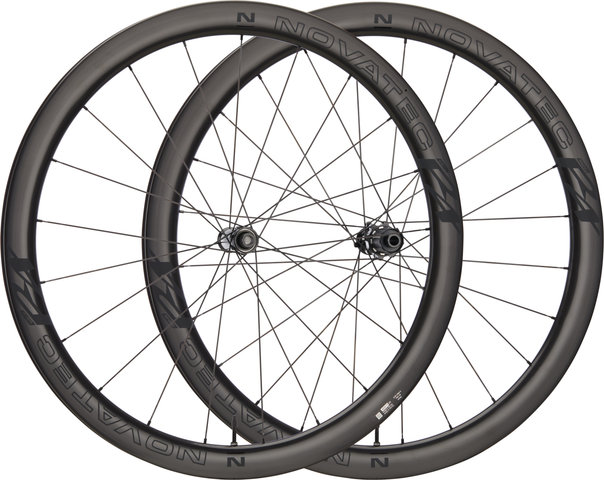 Novatec R4 PRO Disc Center Lock Carbon 28" Wheelset - black/142 mm/100 mm/Shimano Road/Non Boost/Non Boost/28"