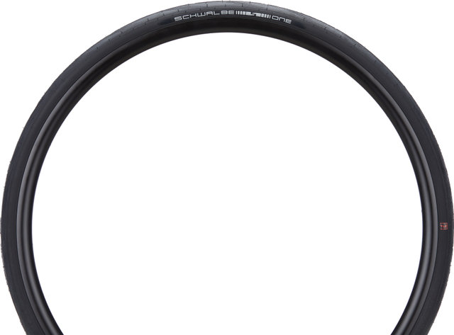 Schwalbe One Performance 28" TLE Race Guard Folding Tyre - black/28 /25 mm/25-622