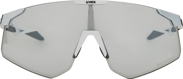 uvex pace perform S V Sports Glasses - white matte/litemirror silver