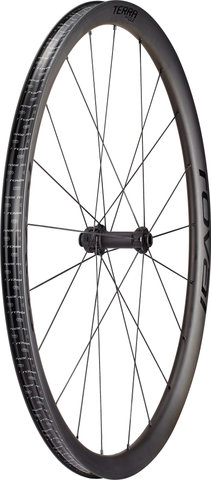 Specialized Roval Terra CLX II Disc Center Lock Gravel 28" Wheel​ - satin carbon-gloss black/100 mm/front wheel only/28"/Shimano Road