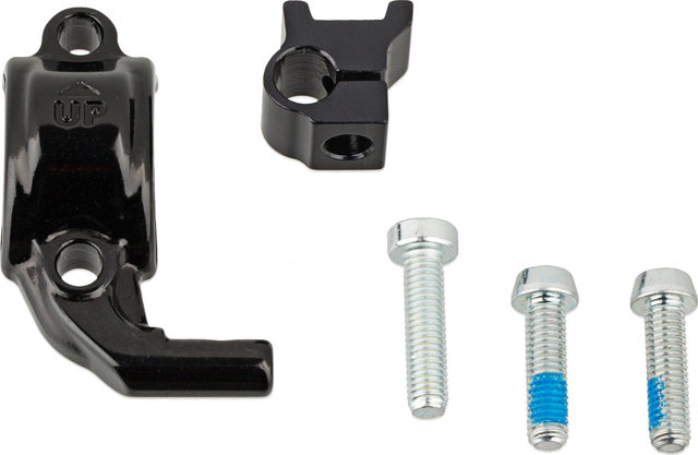 Formula Adapt. abrazadera Cura / C1 / CR1 / CR3 p. X9 / X0 / X01 / XX1 Trigger - black glossy/derecha