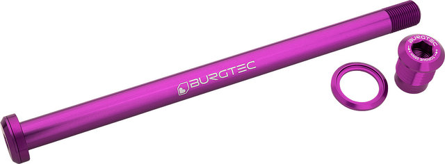 Burgtec Eje pasante para rueda trasera Pivot Trail/Enduro/Downhill - purple rain/157 mm