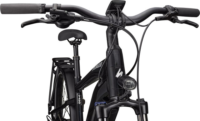 Specialized Turbo Vado 4.0 27,5" E-Trekking-Bike - gloss castblack-satin silver reflective/170,0 mm/44 mm/27,5" (650B)/S