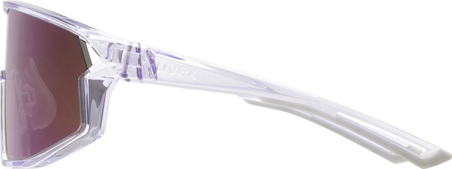 uvex Skyryse Glasses - clear purple fuchsia | mirror lavender