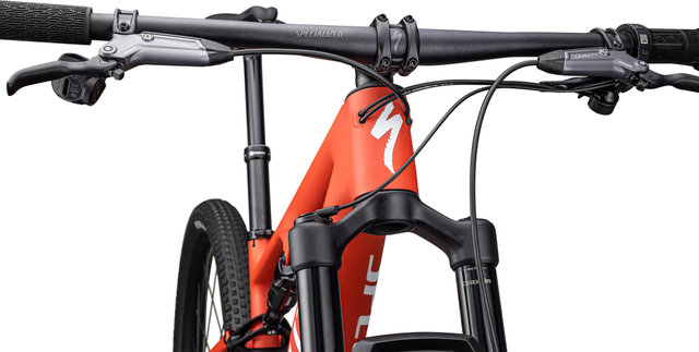 Specialized Epic 8 Comp 29" Carbon Mountainbike - satin deep orange-white/120 mm/44 mm/M/29"/170,0 mm