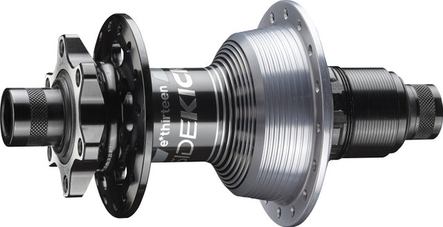 e*thirteen Sidekick Disc 6-Loch Boost HR-Nabe - 32/SRAM XD/black-sterling silver/SRAM XD