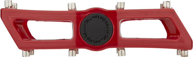 NC-17 STD II Pro Plattformpedale - rot